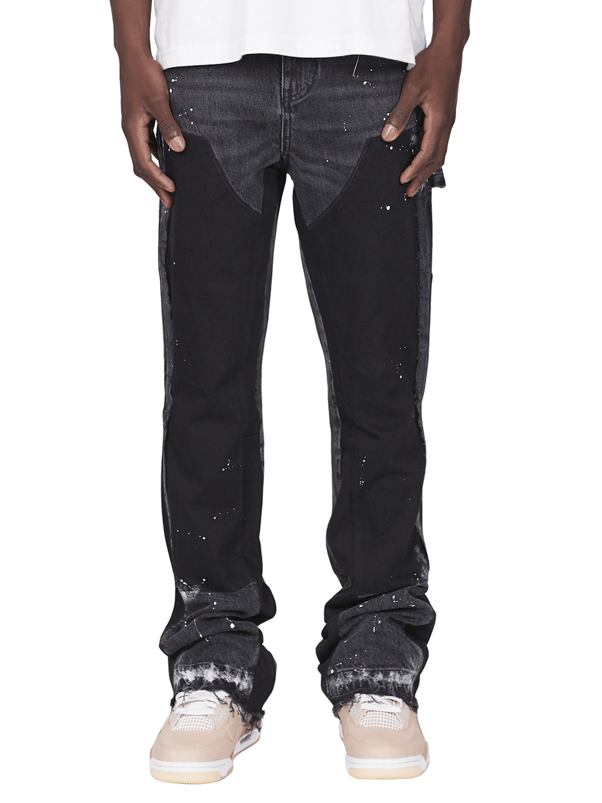 Flare Denim - Black - Reputation Studios