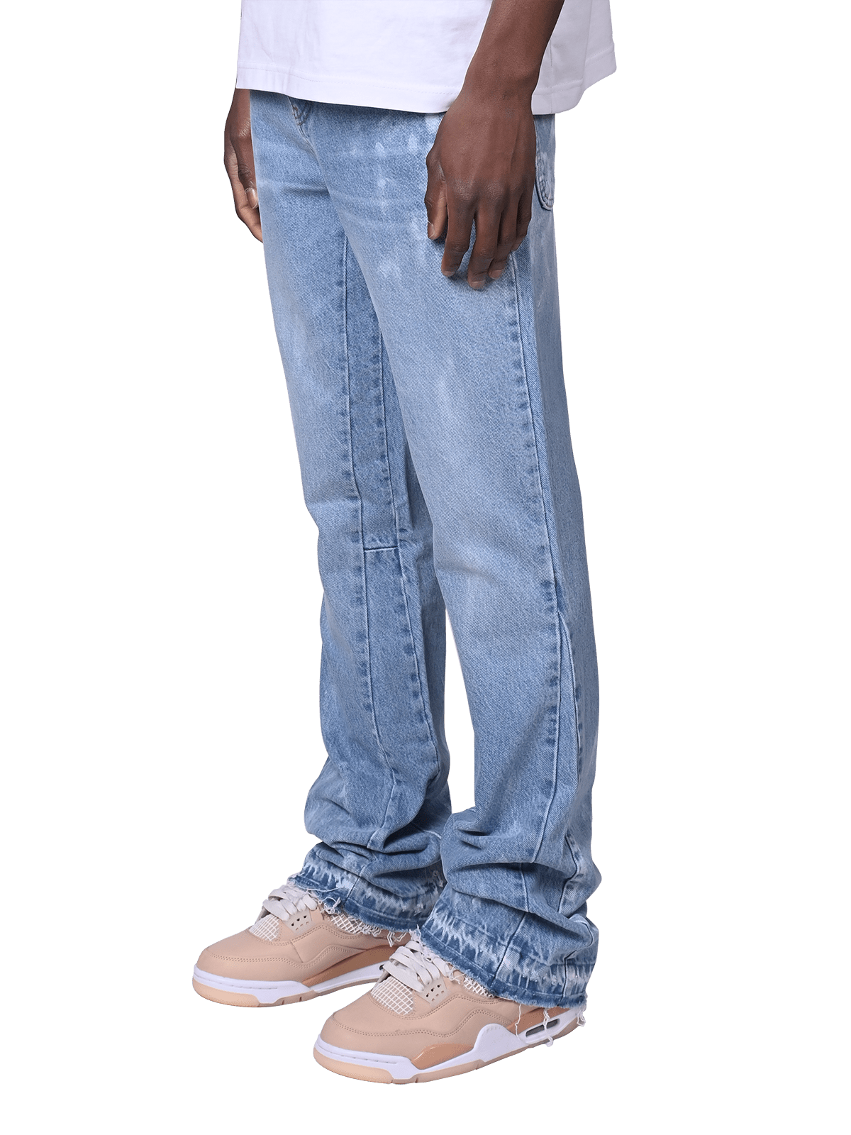 Flare Painters Denim - Light Stone - Reputation Studios