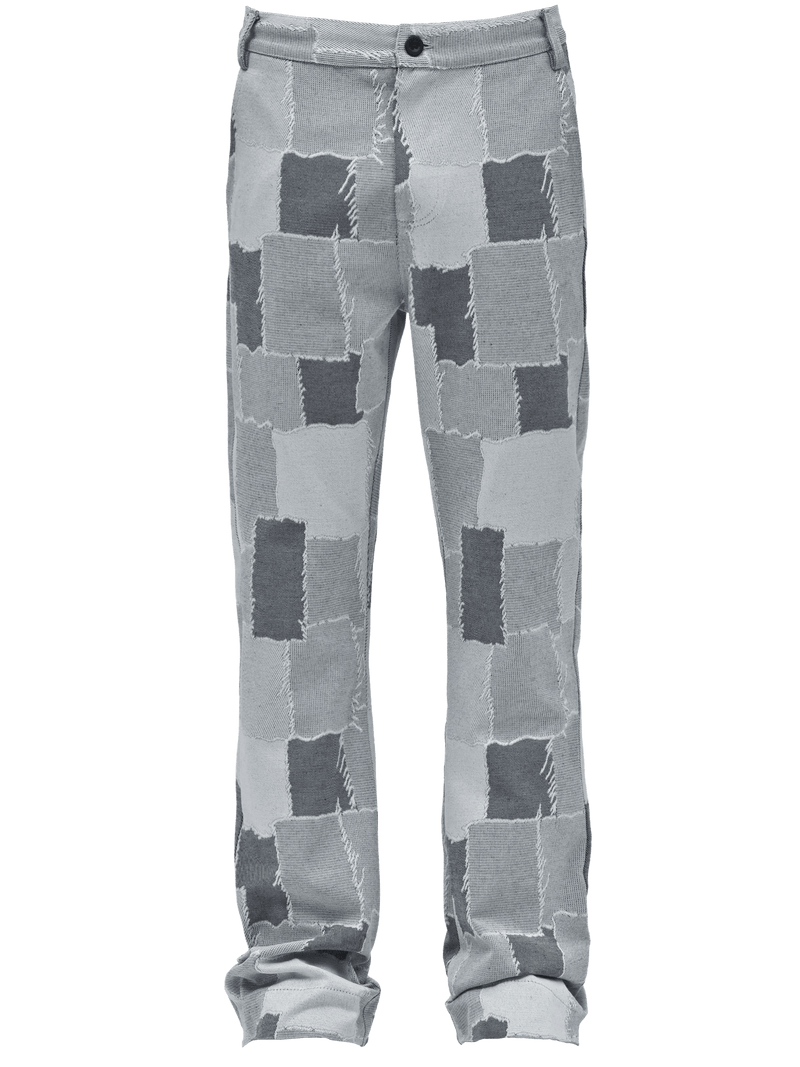 Flare Tapestry Pants - Patchwork
