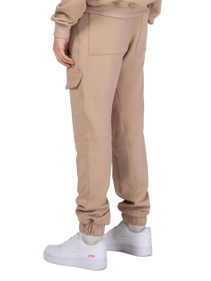 Front Pocket Sweatpants - Sand