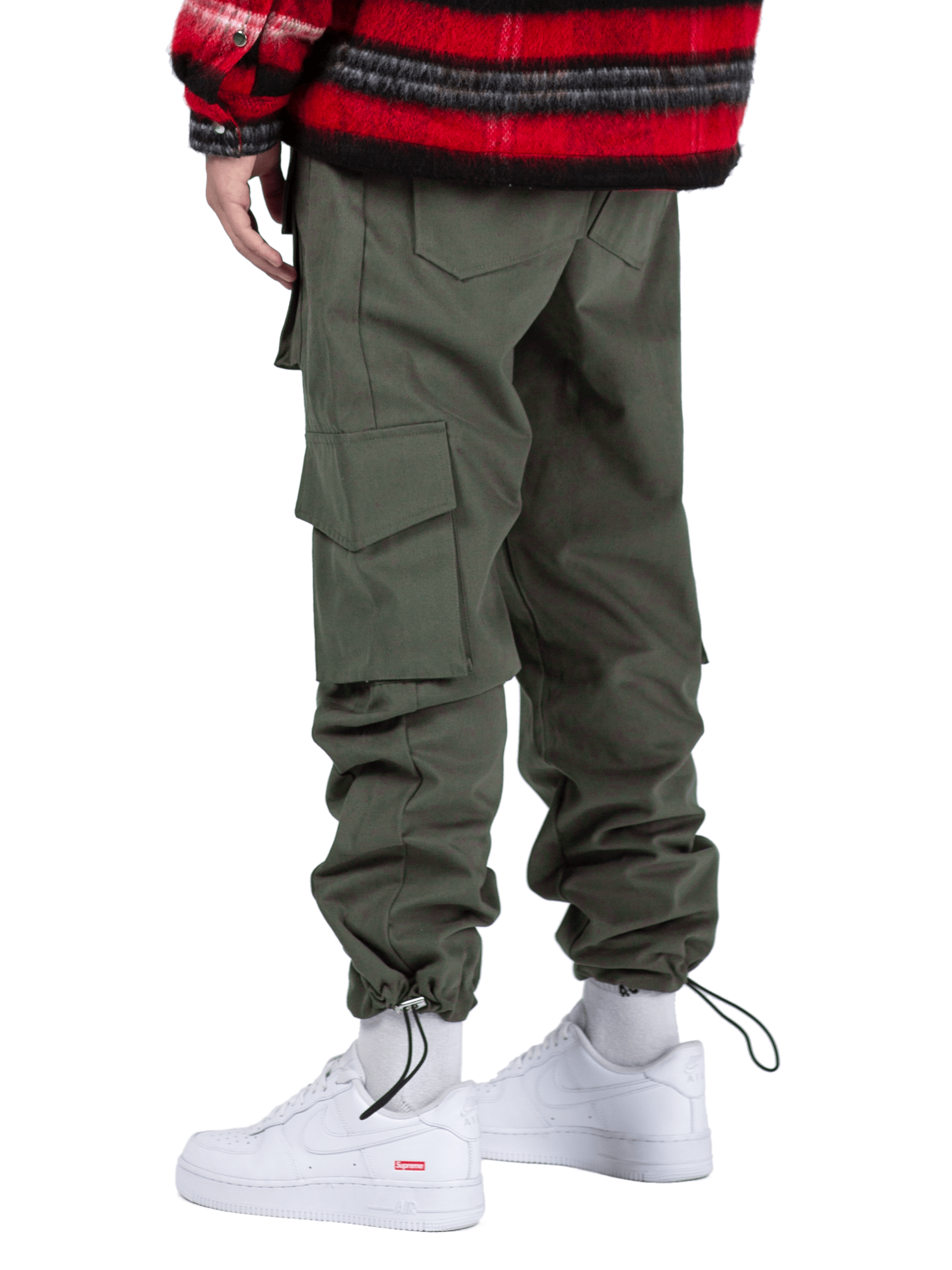 Front Pocket Cargo Pants - Forest