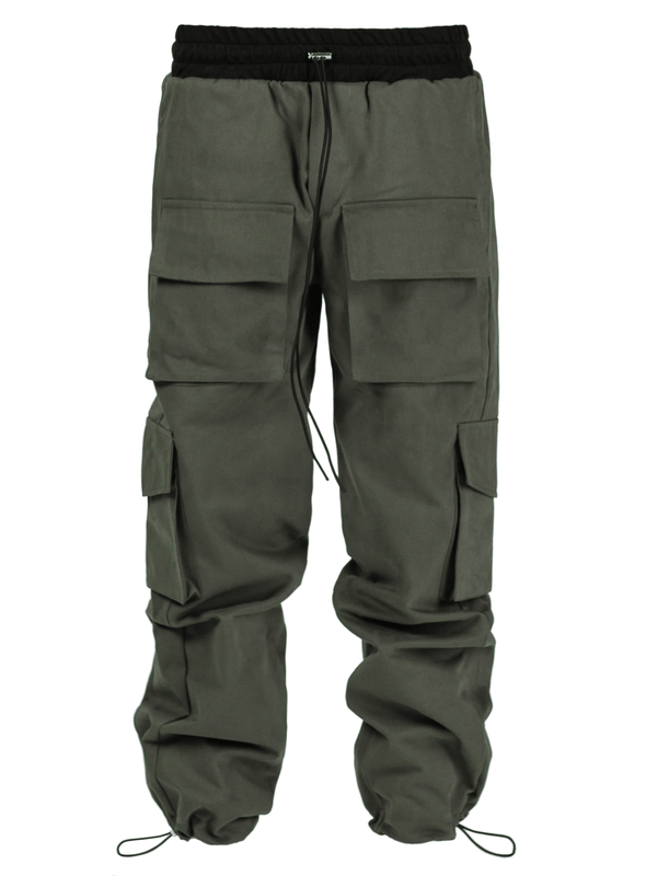 PacSun Utility Gray Front Pocket Slim Cargo Pants | PacSun