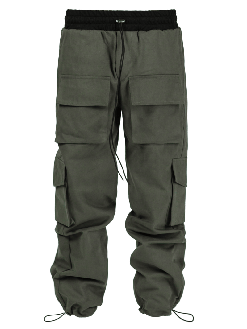 Front Pocket Cargo Pants - Forest