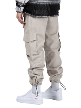Front Pocket Cargo Pants - Stone