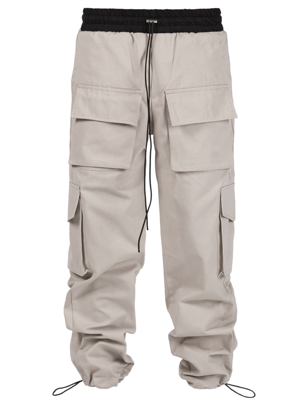 Front Pocket Cargo Pants - Stone