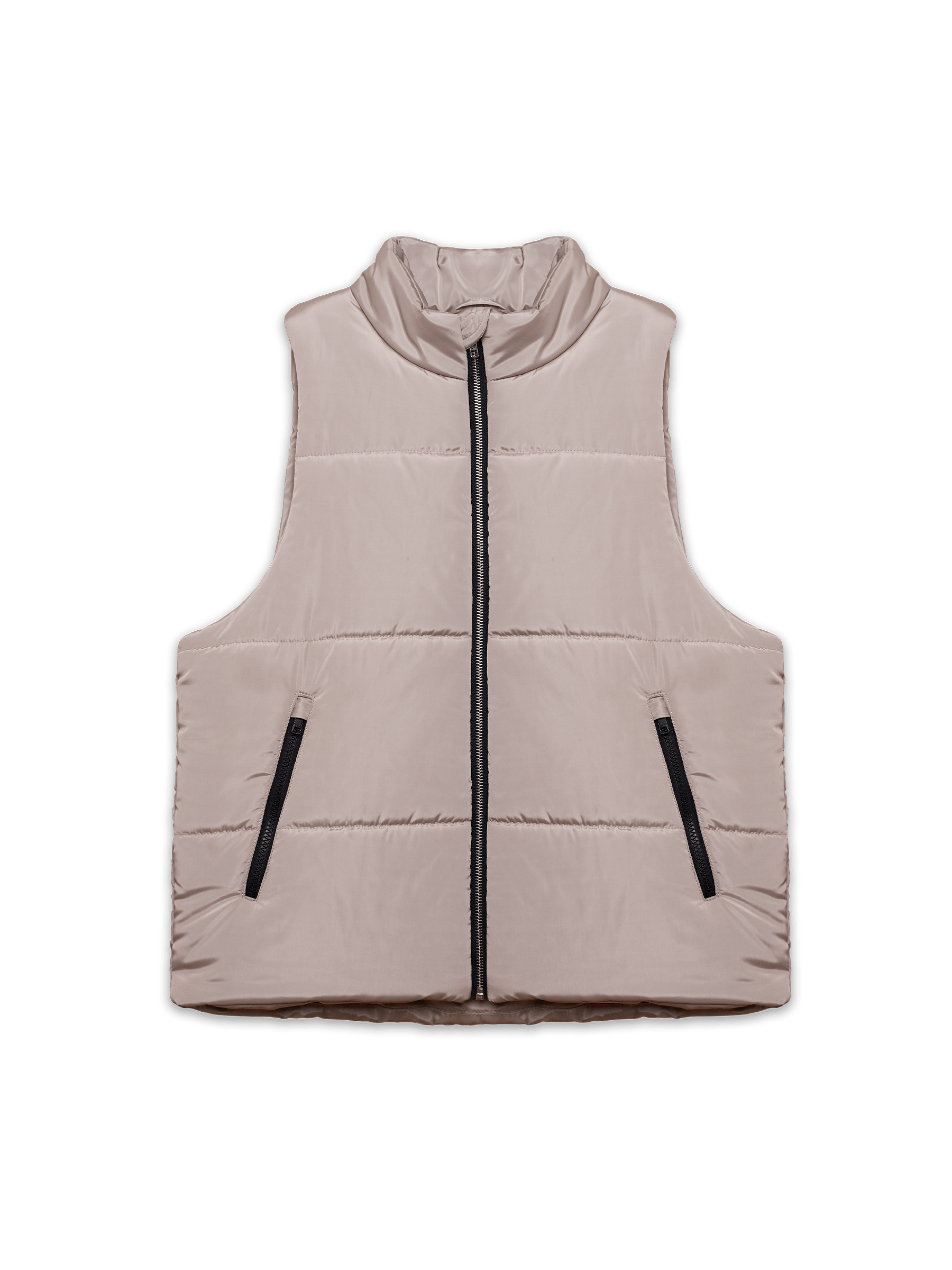 Puffer Gilet - Beige