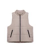 Puffer Gilet - Beige