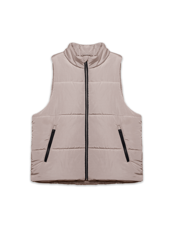 Puffer Gilet - Beige