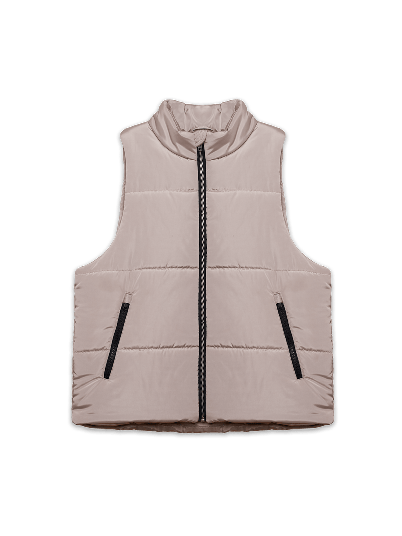 Puffer Gilet - Beige