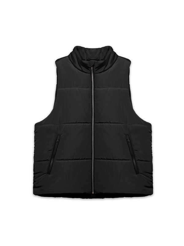 Puffer Gilet - Black