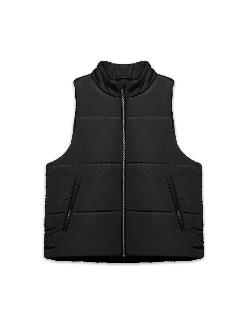 Puffer Gilet - Black