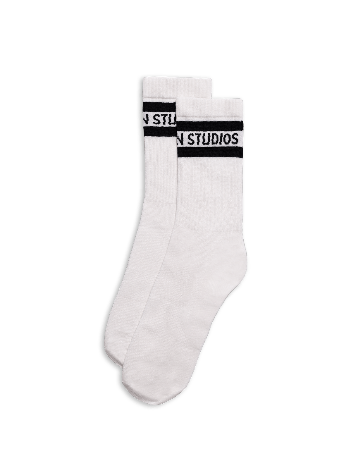 Italic Logo Socks - Off White