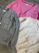 Knit Cardigan - Beige
