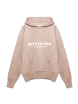 Knit Hoodie - Taupe