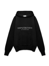 Knit Hoodie - Black