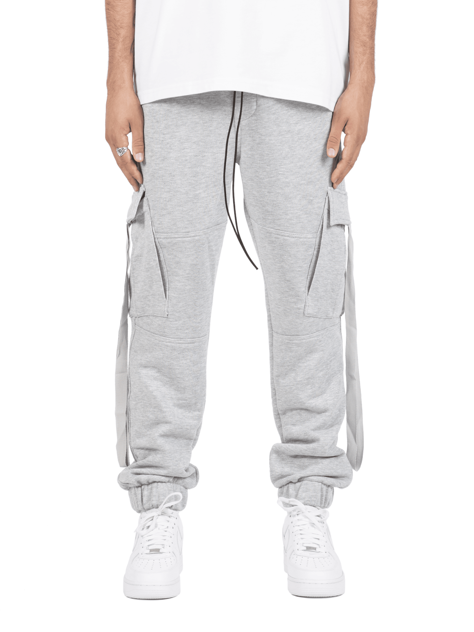 Lounge Cargo Pants - Grey - Reputation Studios