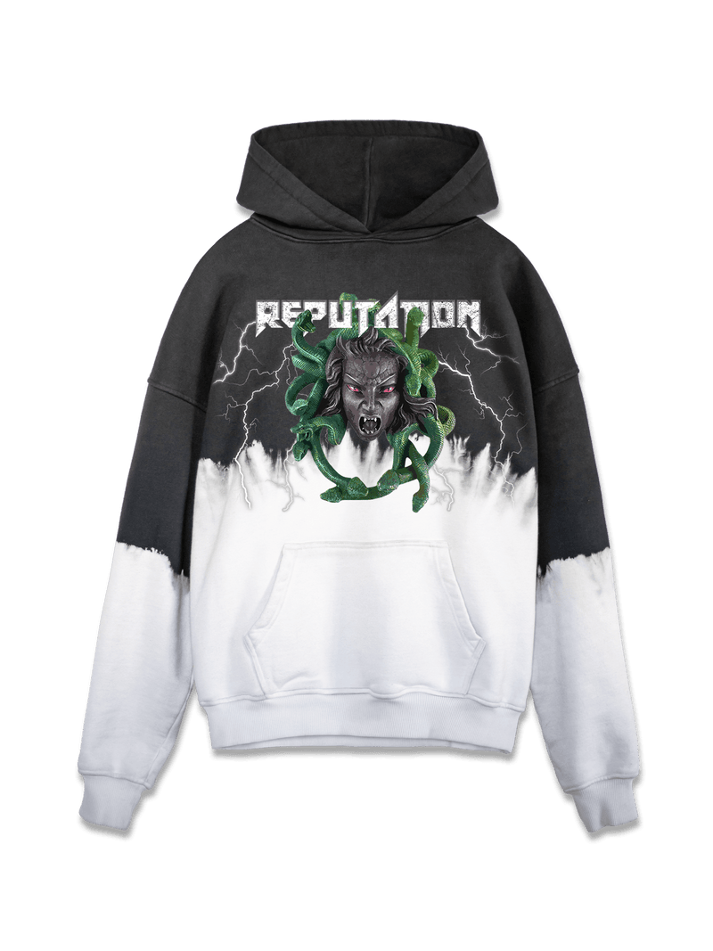 Vintage Dip Dye Hoodie - Medusa