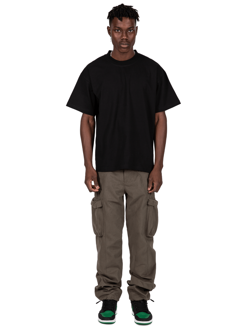 Forest Colored Acro Cargo Pants From Full Front