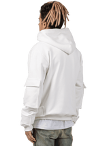 Multi Pocket Hoodie - Off-White