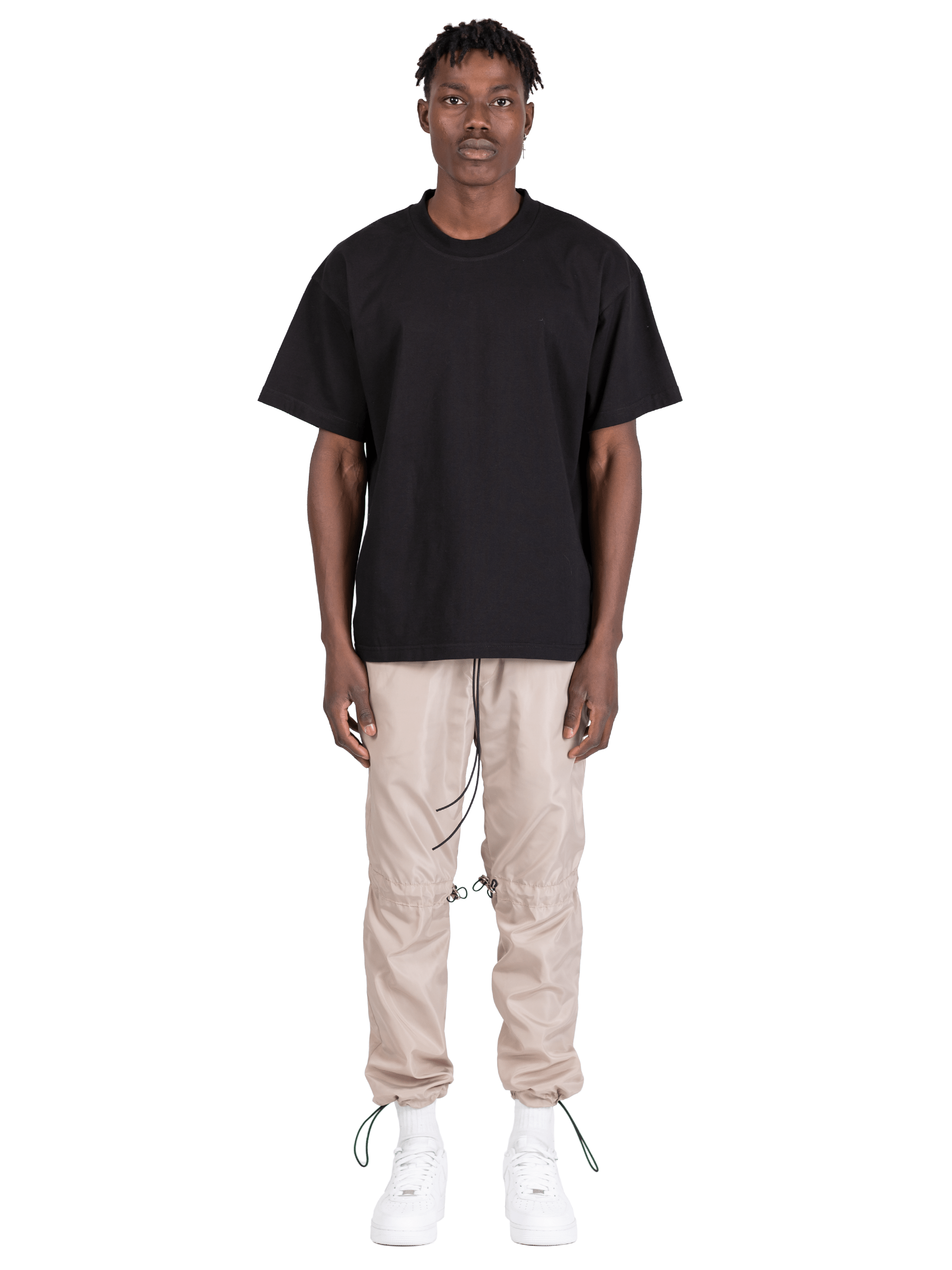 Nylon Pants - Beige