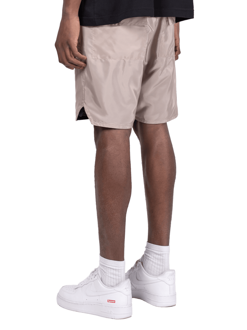Nylon Shorts - Beige