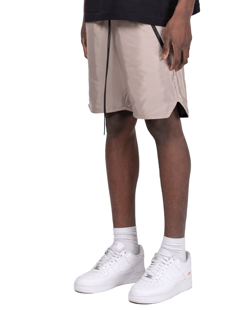 Nylon Shorts - Beige
