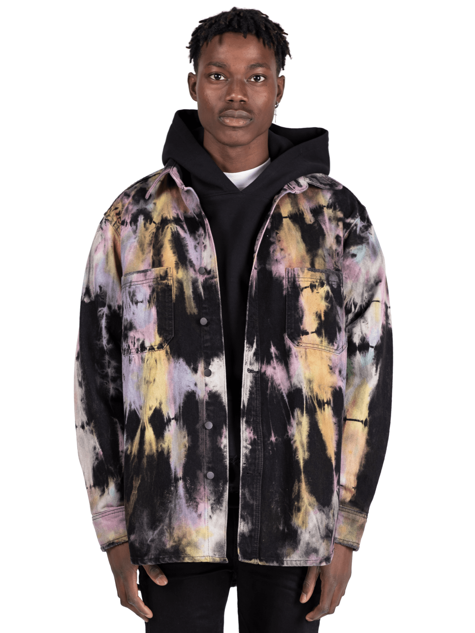 Oversized Tie Dye Shirt - Colour - Reputation Studios