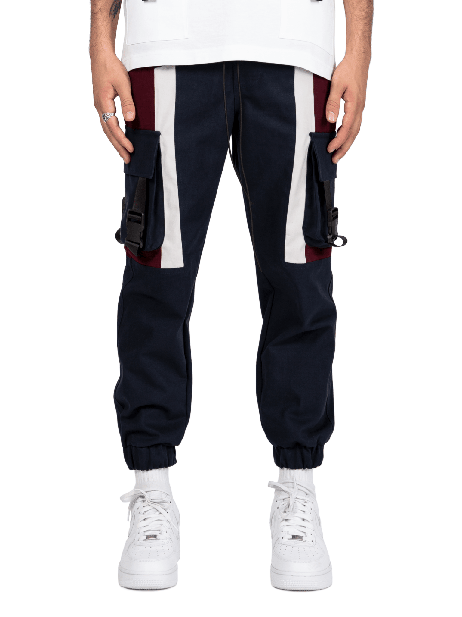 Pocket Cargo Pants - Navy - Reputation Studios
