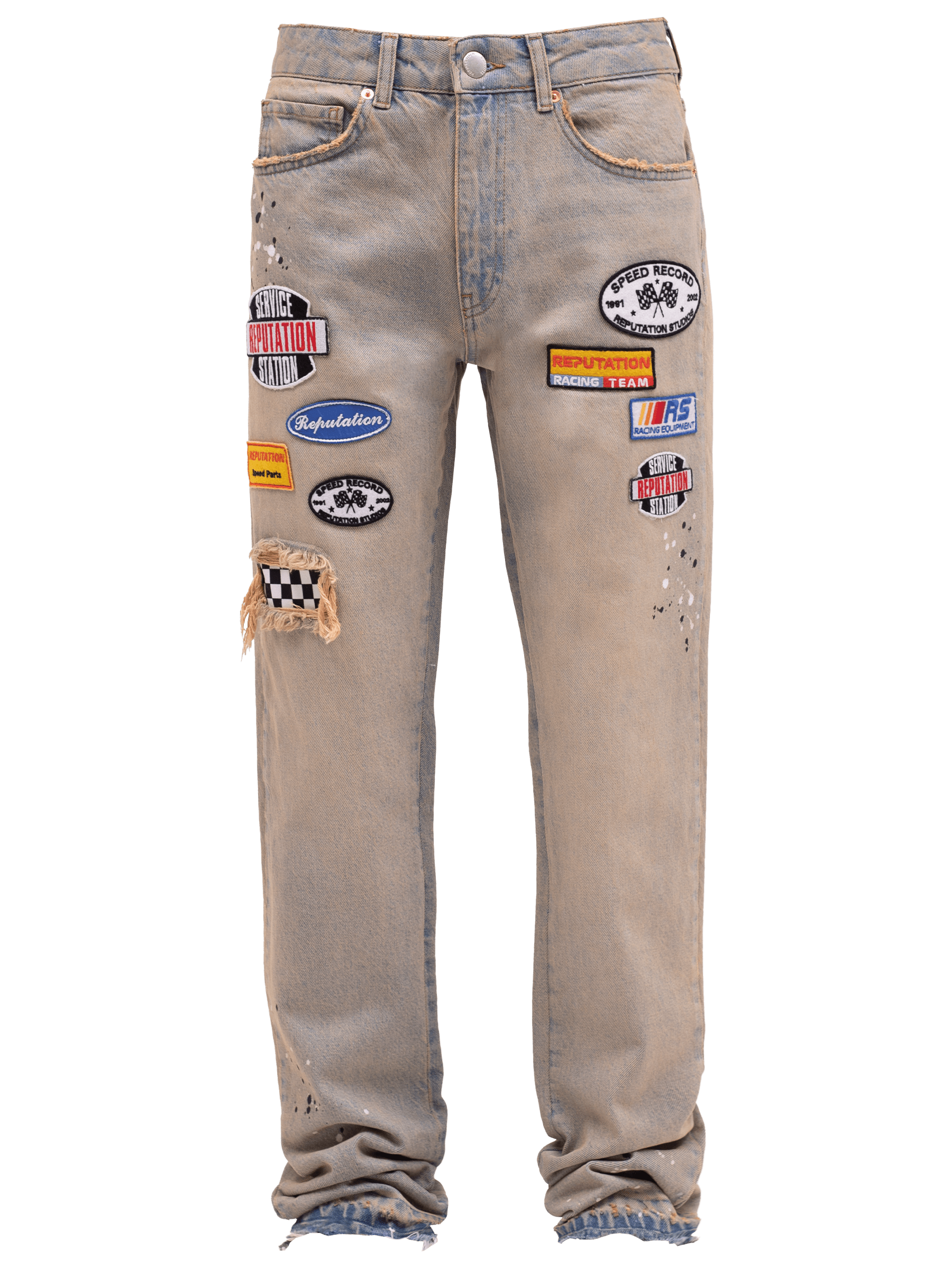 Racing Denim - Cream Wash