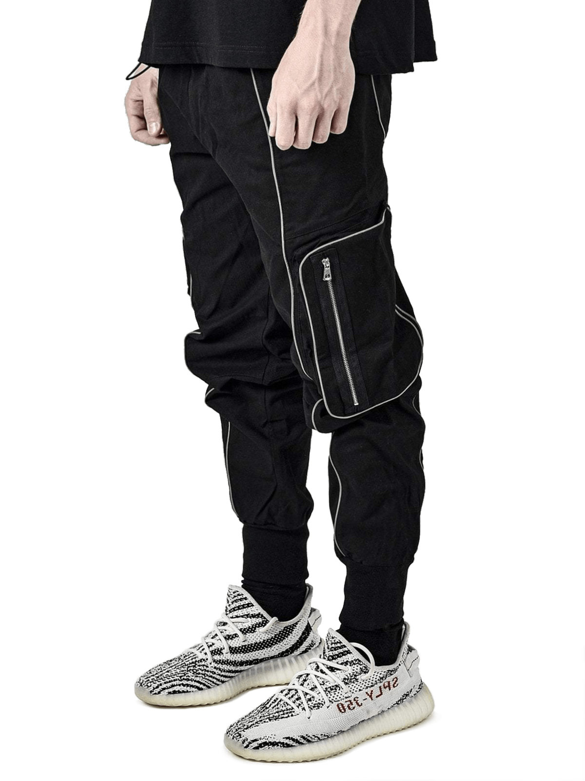 Reflective Pants - Black - Reputation Studios