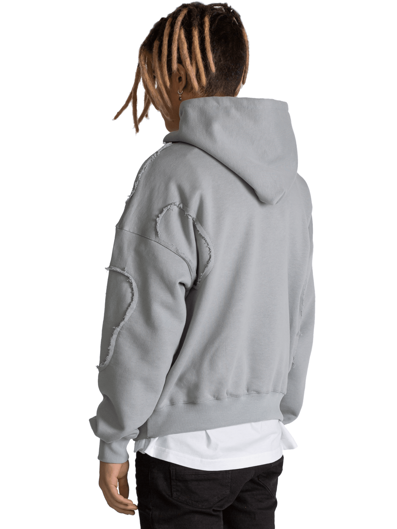 Repaired Hoodie - Stone - Reputation Studios