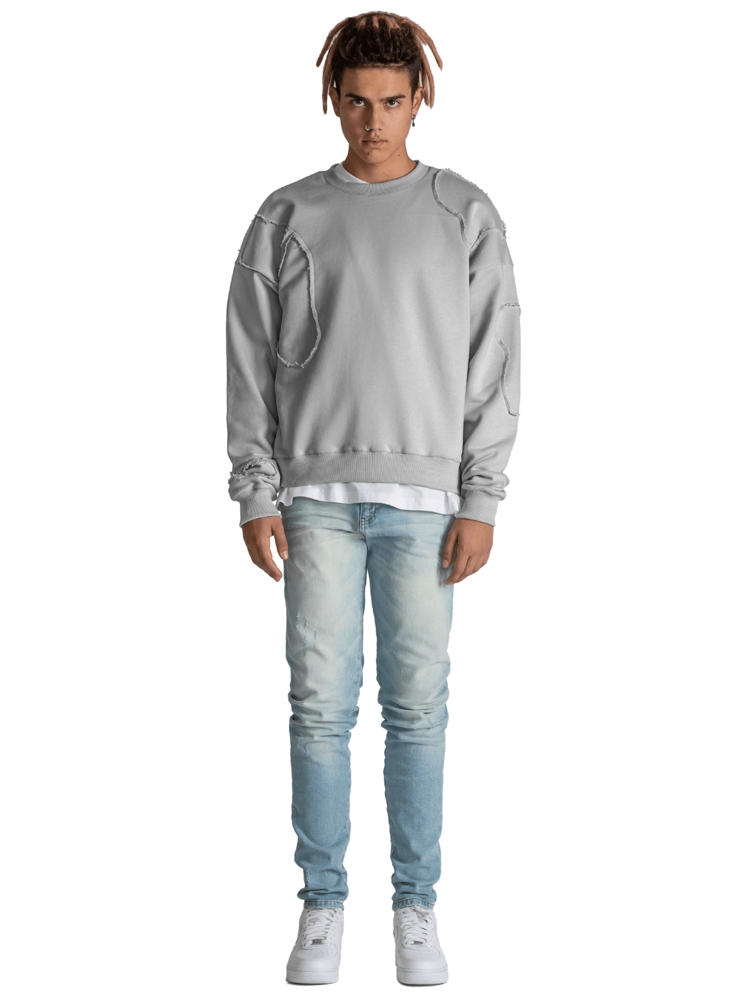 Repaired Sweater - Stone - Reputation Studios