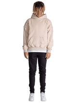 Repaired Hoodie - Beige