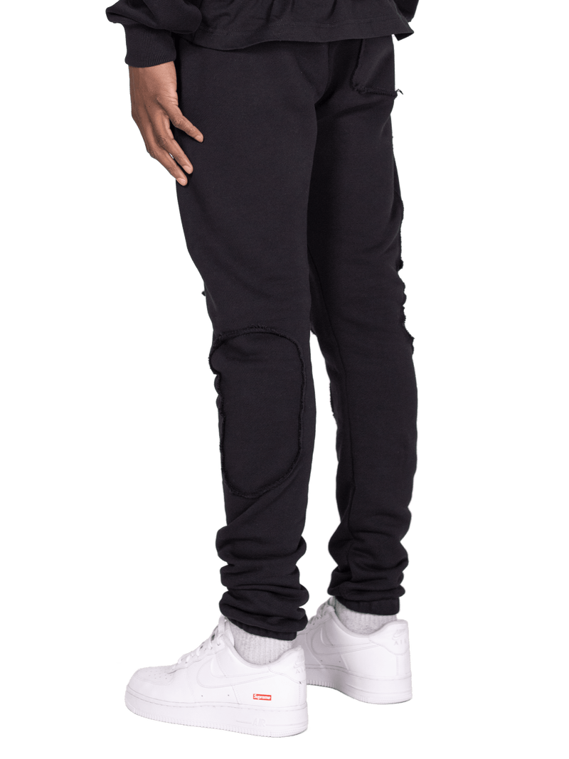 Repaired Sweatpants - Obsidian