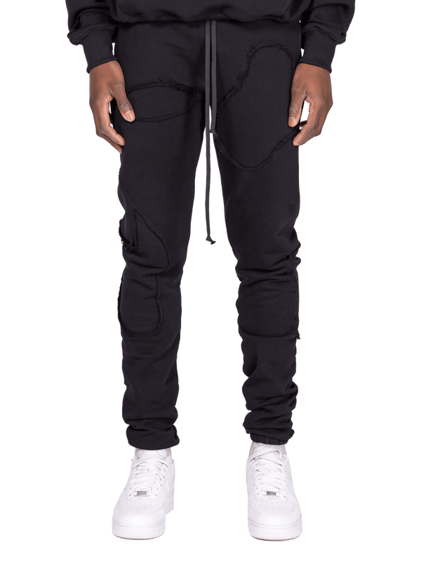 Repaired Sweatpants - Obsidian