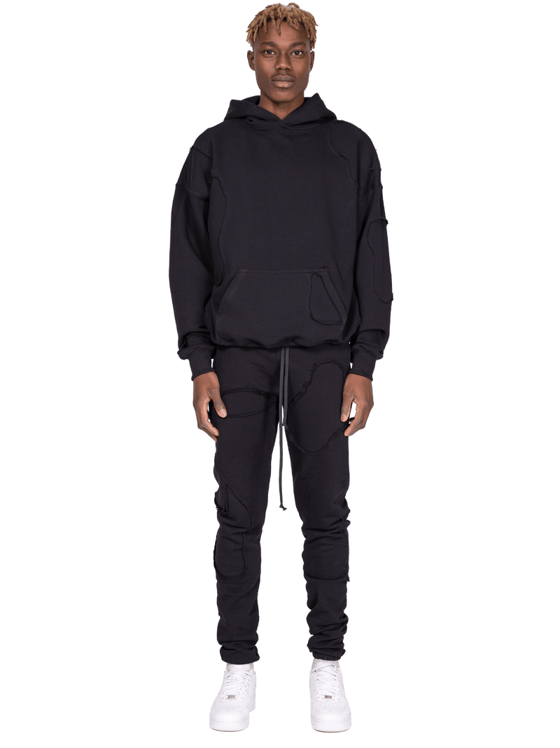 Repaired Sweatpants - Obsidian