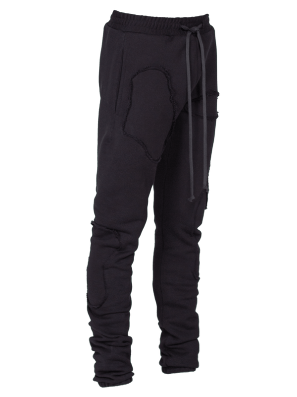 Repaired Sweatpants - Obsidian