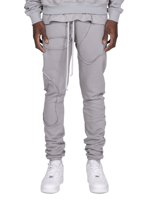 Repaired Sweatpants - Stone