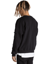 Repaired Sweater - Black