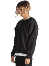 Repaired Sweater - Black