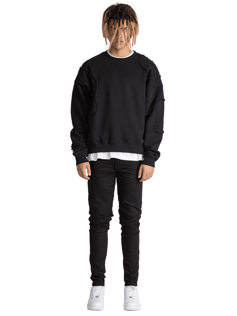 Repaired Sweater - Black