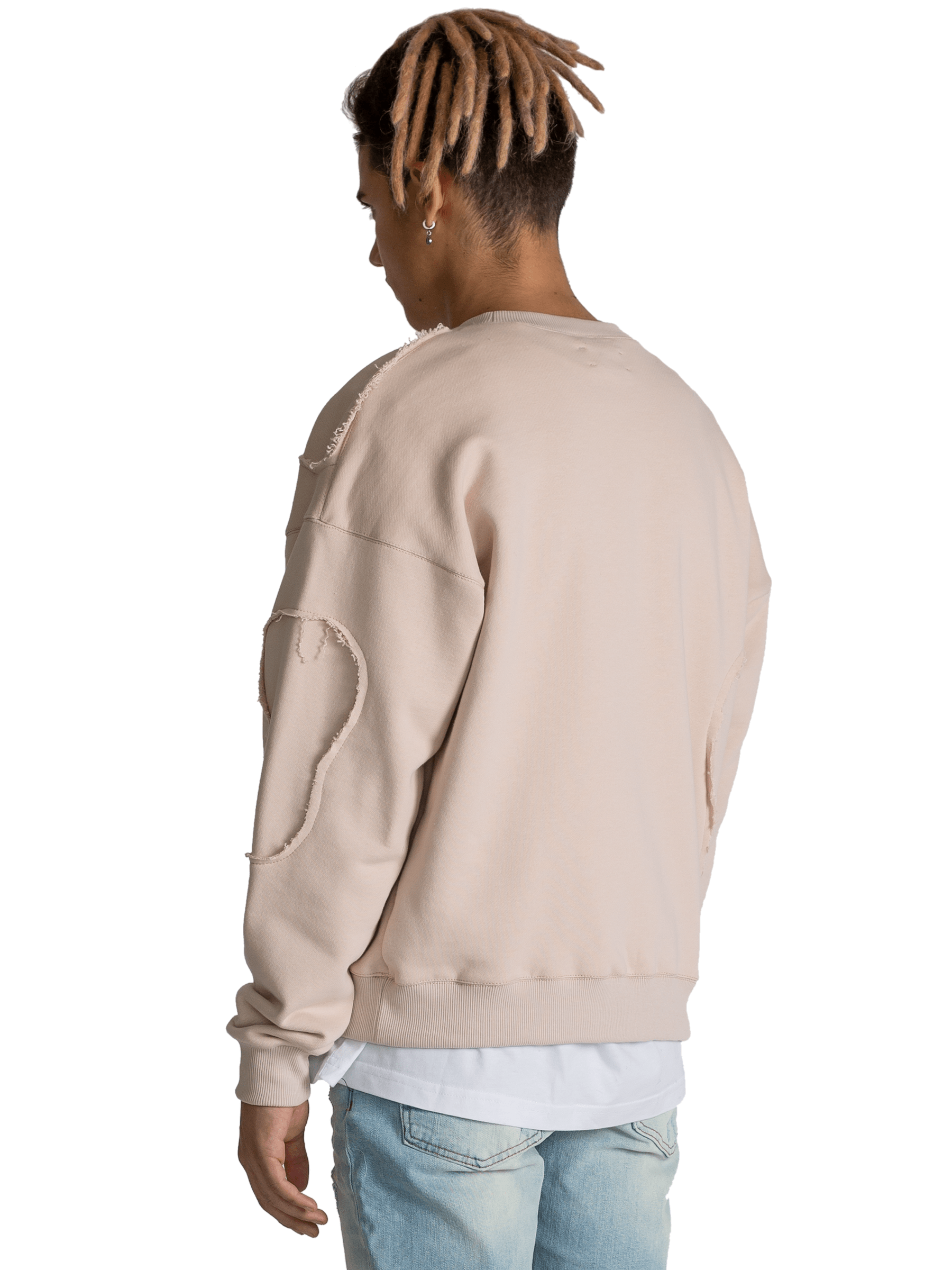 Repaired Sweater - Beige