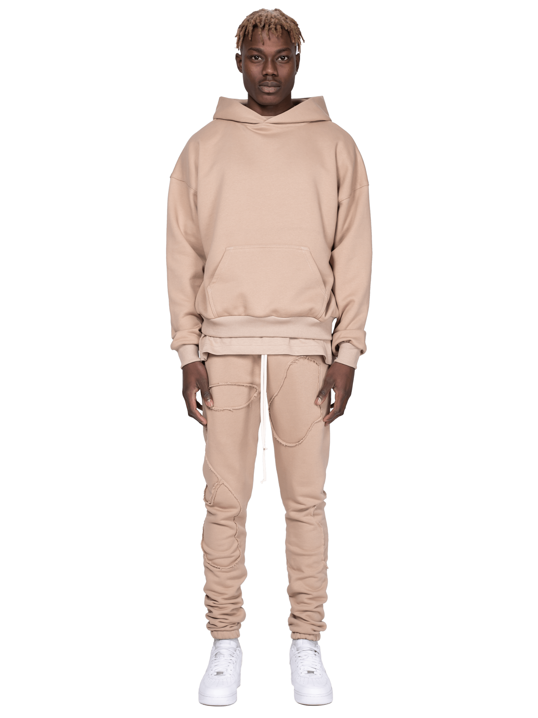 Repaired Sweatpants - Sand