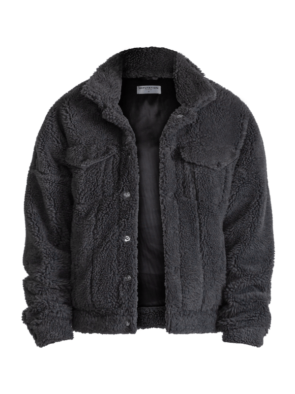 Sherpa Jacket - Grey