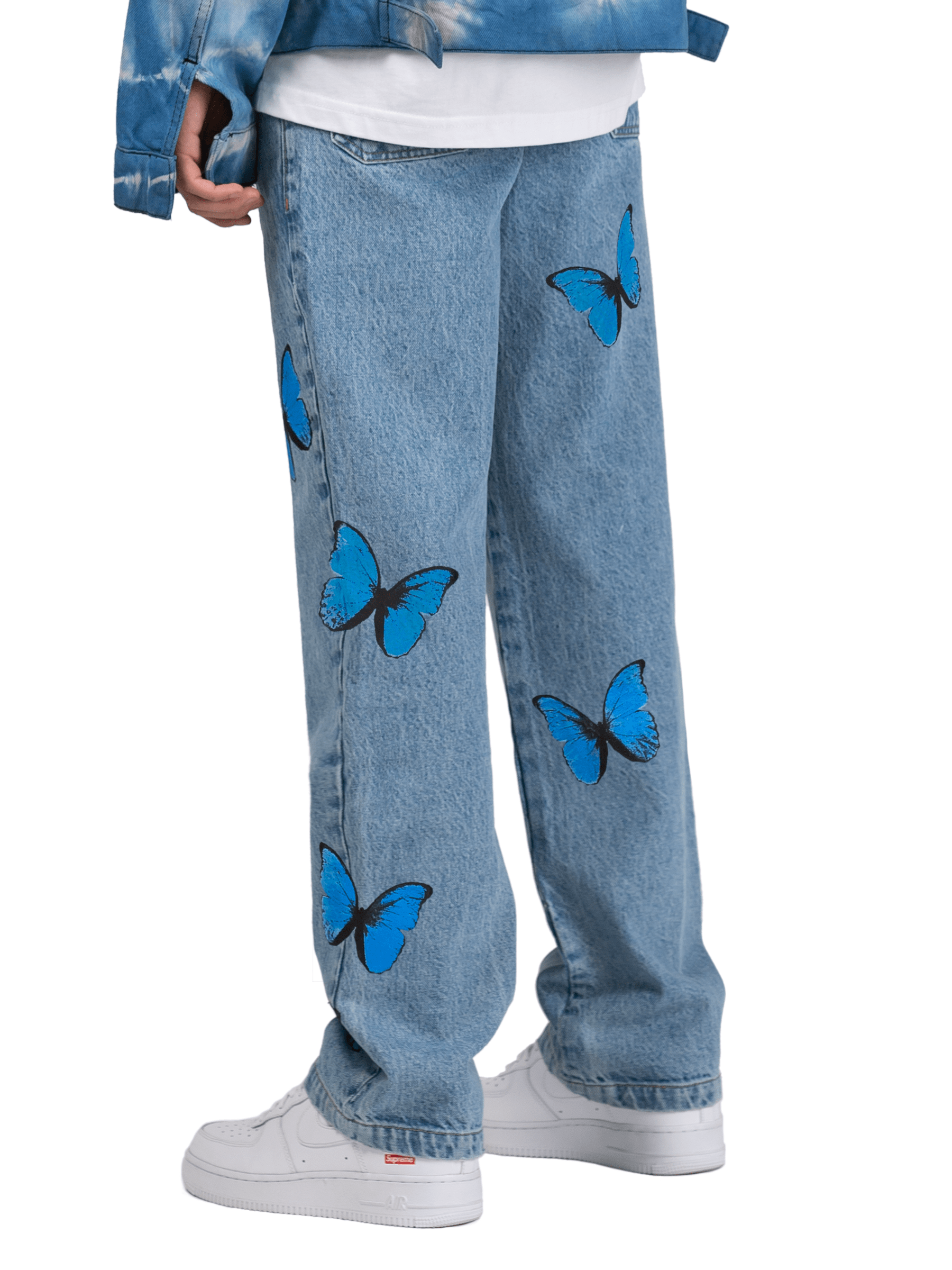 Butterfly Denim - Light Stone