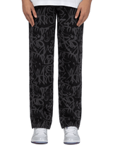 Graffiti Denim - Black