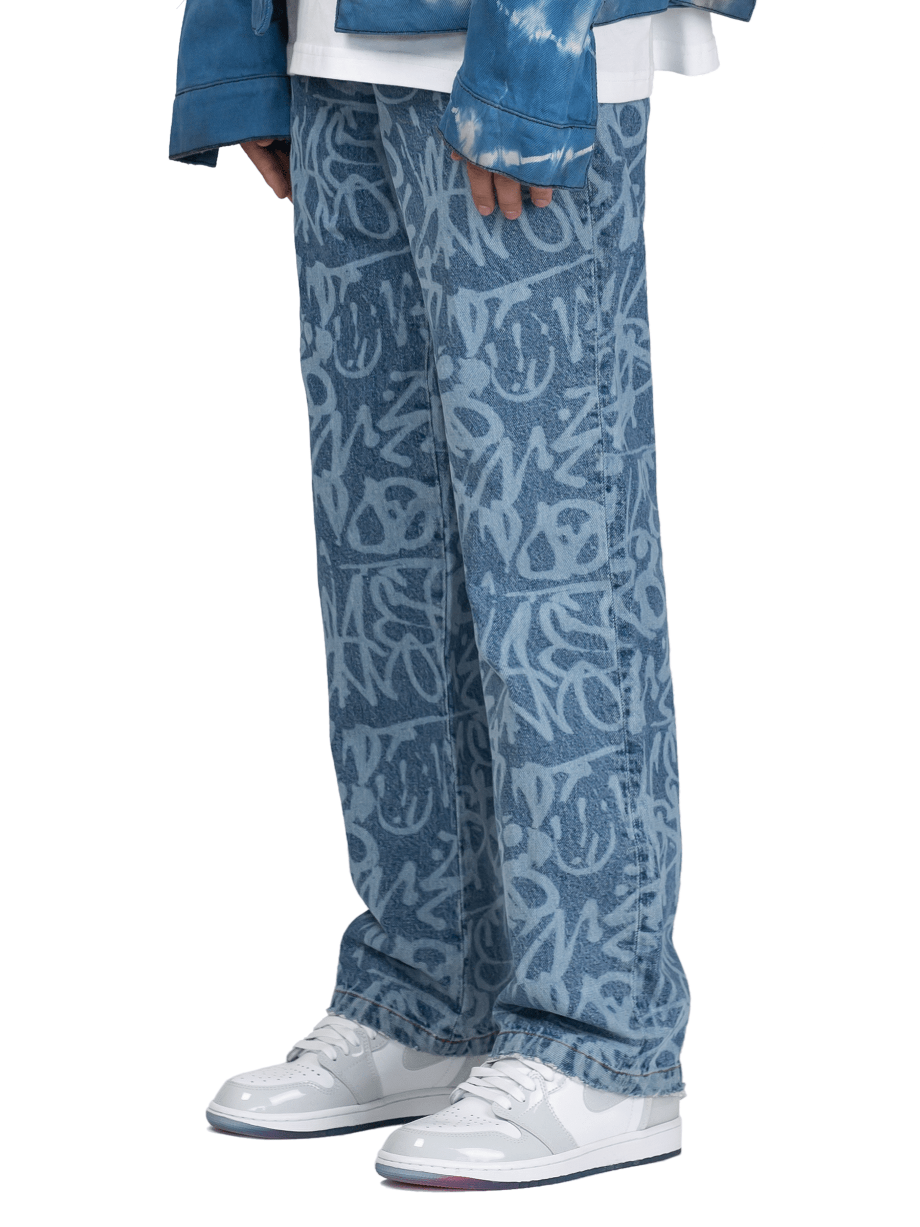 Graffiti Denim - Light Stone