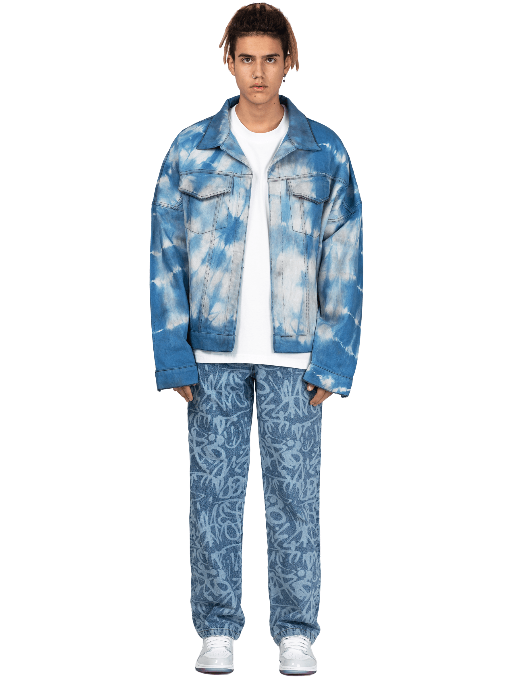 Graffiti Denim - Light Stone