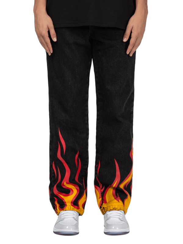 Flame Denim - Black