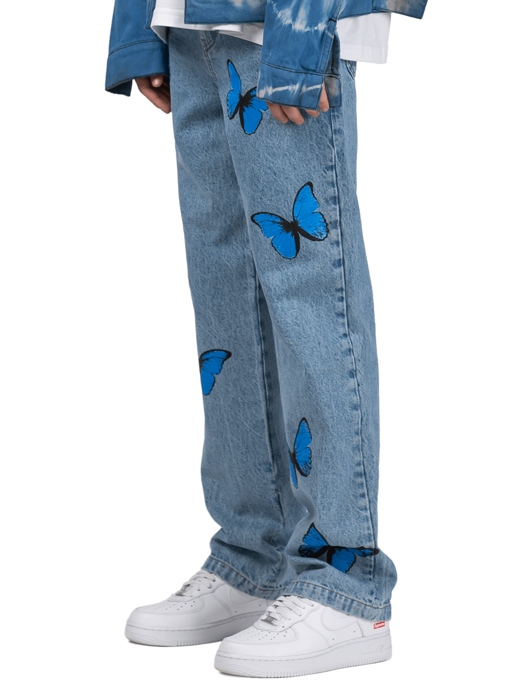 Butterfly Denim - Light Stone